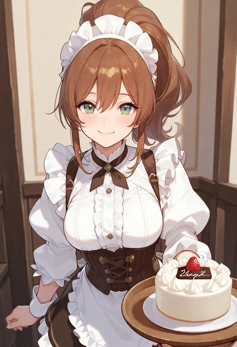 AI art "Town favourite's new relationship"