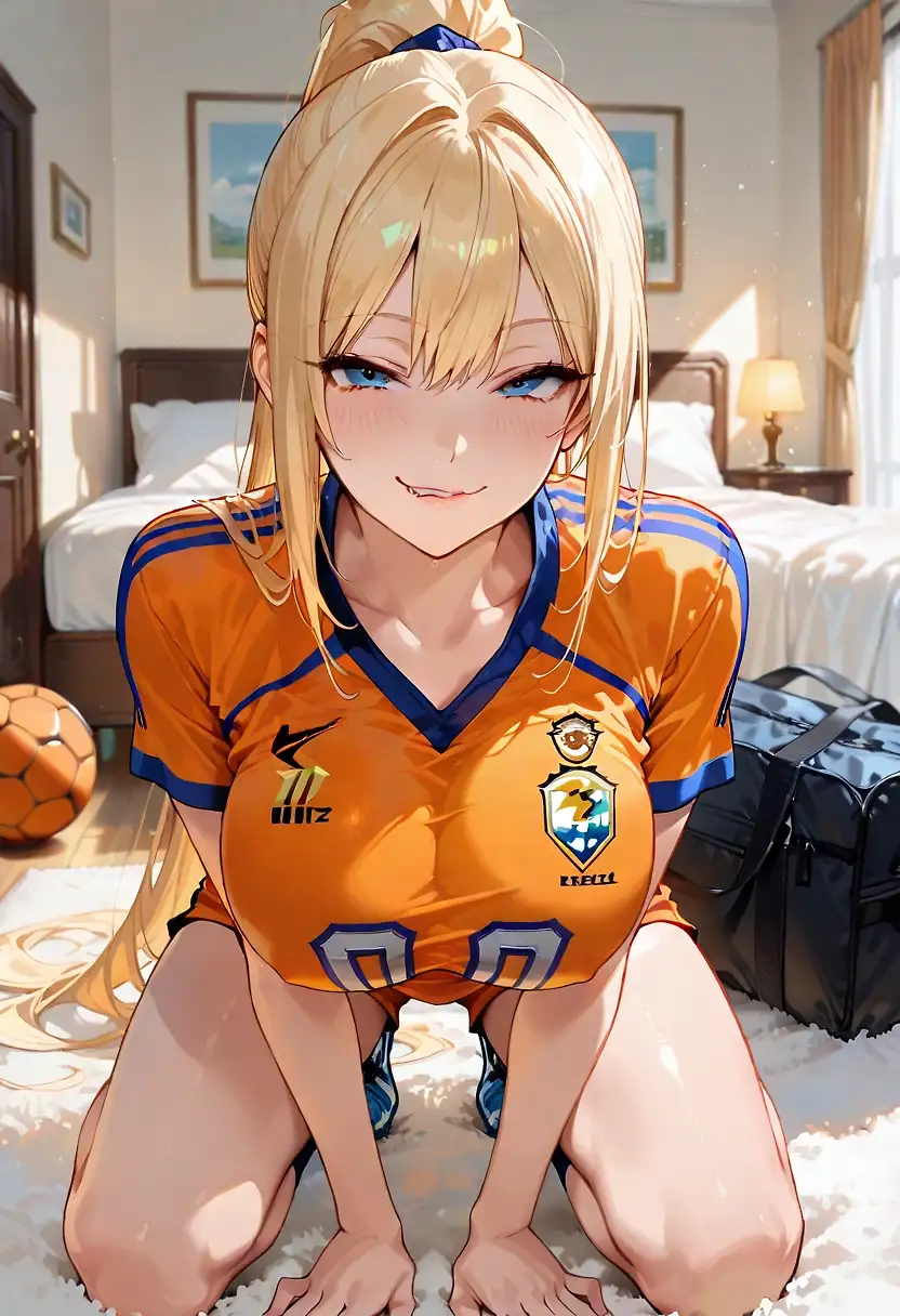 AI art "Fucking the Soccer Star"