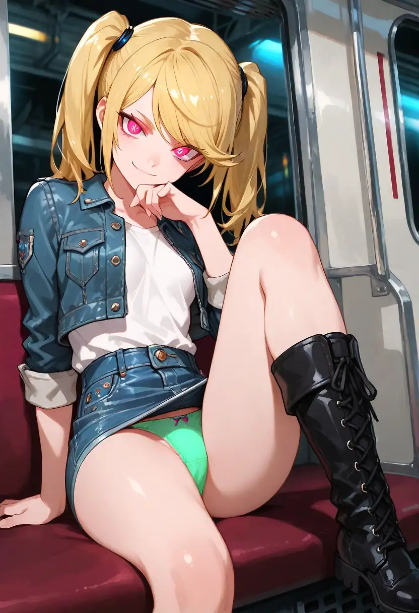 AI art "Ellie's day out"